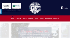 Desktop Screenshot of casperchase5k.org